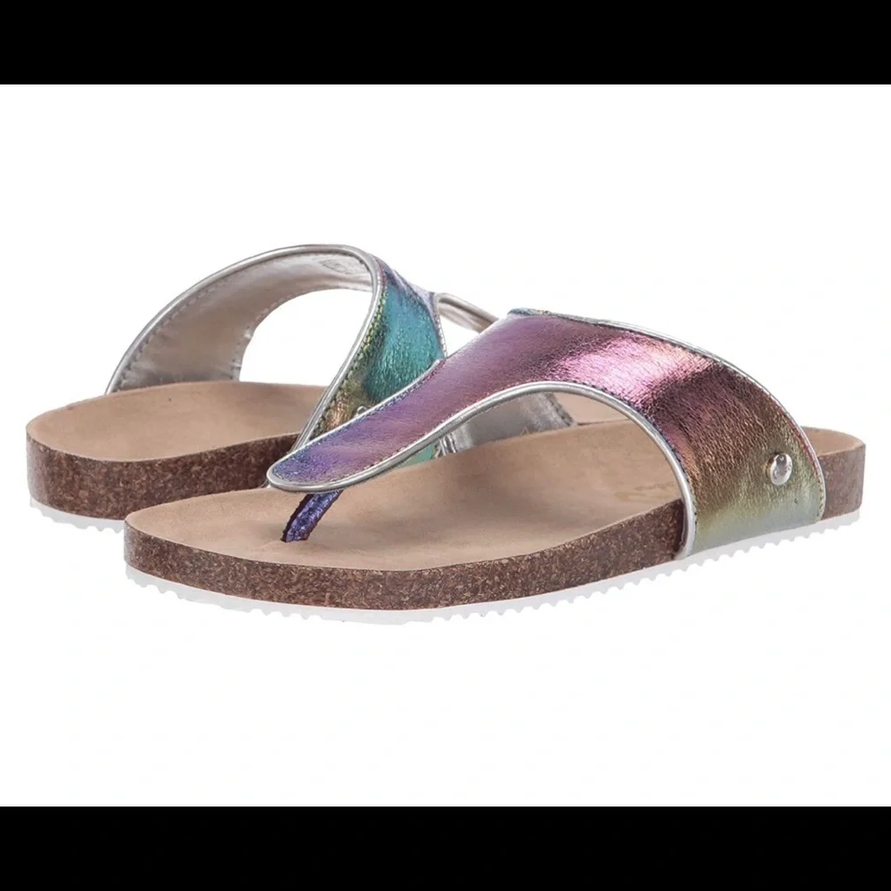 Circus- Sam Edelman Britney glitz opalescent metallic sandal. Size 12